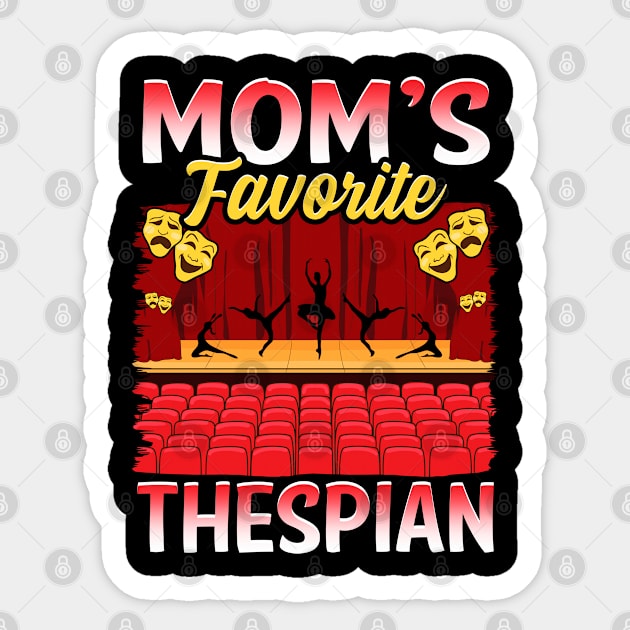 Thespian Gift Idea Sticker by KsuAnn